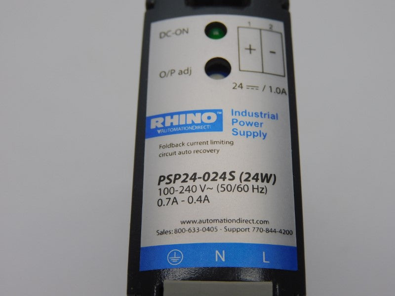RHINO PSP24-024S (24W) 100-240V 1A NSMP