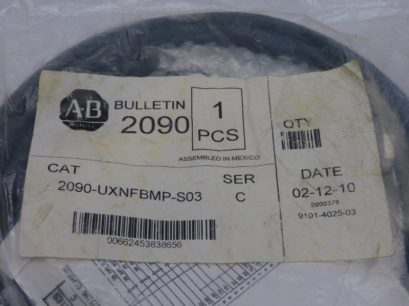 ALLEN BRADLEY 2090-UXNFBMP-S03 SER. C NSMP
