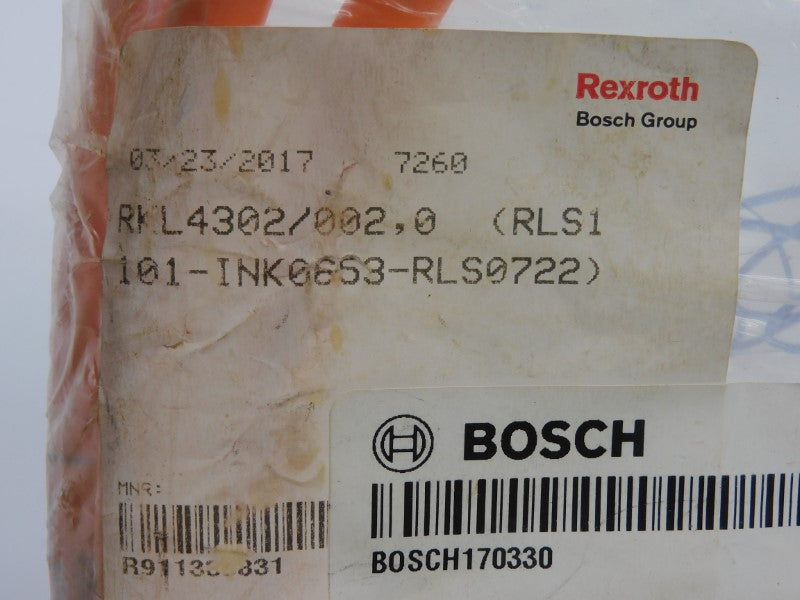 REXROTH R911336831 RKL4302/002.0 RLS1101-INK0653-RLS0722 NSMP