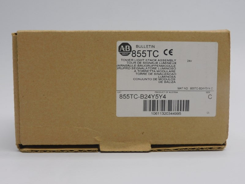 ALLEN BRADLEY 855TC-B24Y5Y4 SER. A 24V (BR/WH) NSMP