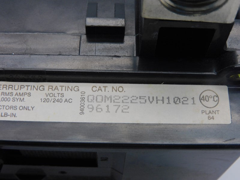 SQUARE D QOM2225VH1021 120/240V 225A NSMP