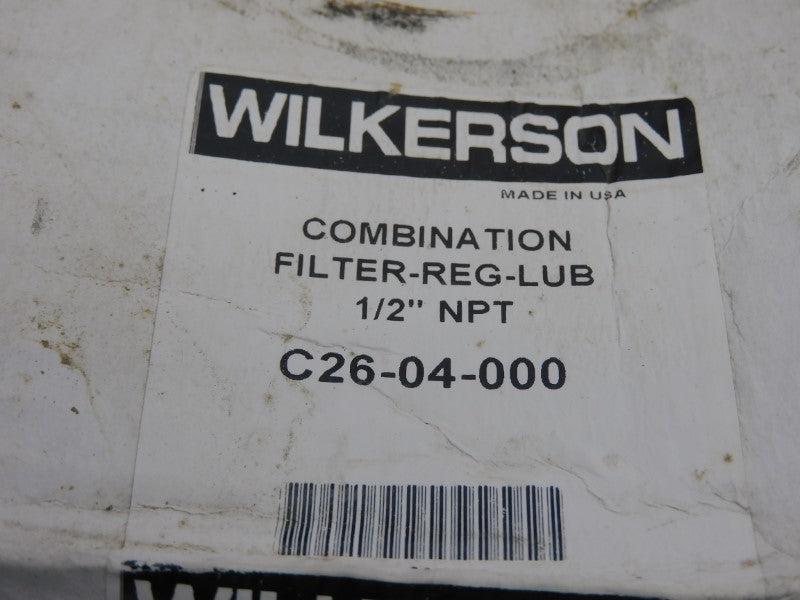 WILKERSON C26-04-000 0-125PSI 1/2" NSMP