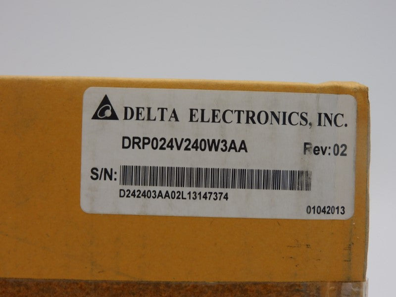 DELTA ELECTRONICS DRP024V240W3AA REV. 02 NSFS