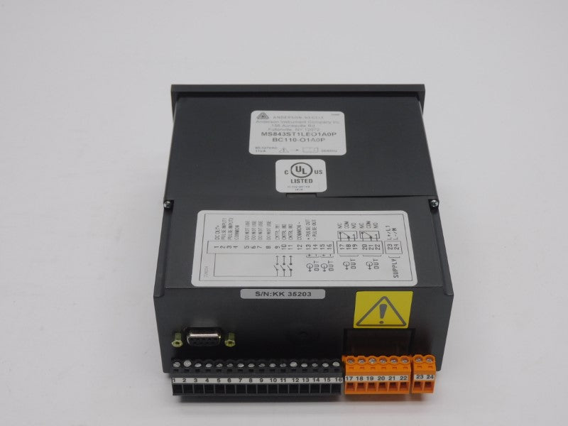 ANDERSON-NEGELE MS843ST1LEO1A0P BC110-O1A0P 85-127VAC NSNP
