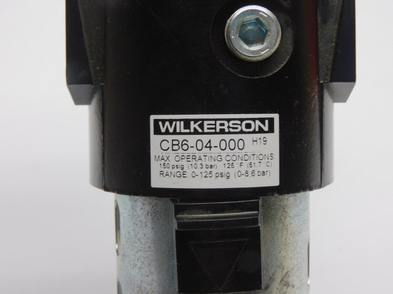 WILKERSON CB6-04-000 0-125PSI 1/2" NSMP
