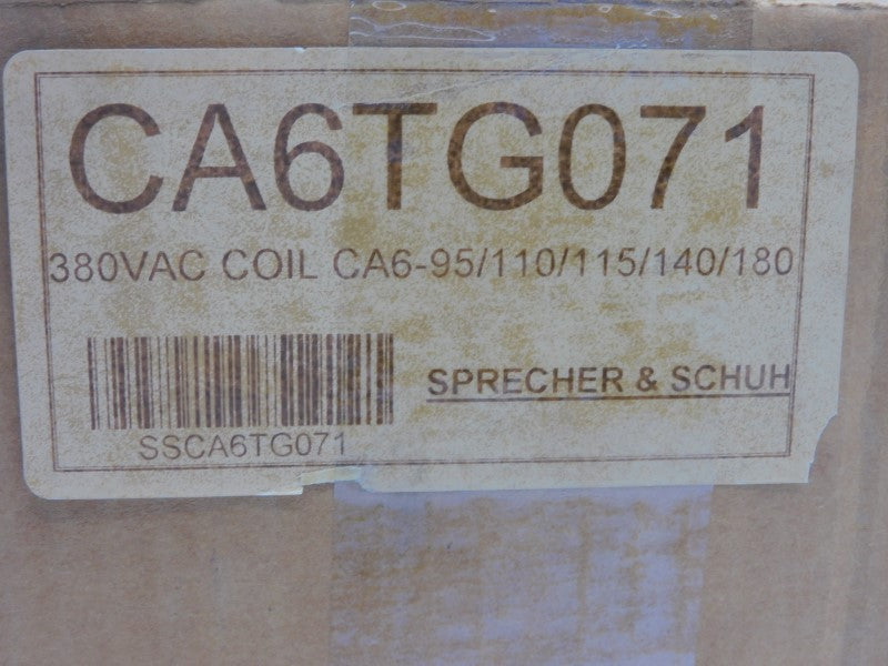 SPRECHER+SCHUH CA6TG071 380-400/440V NSMP