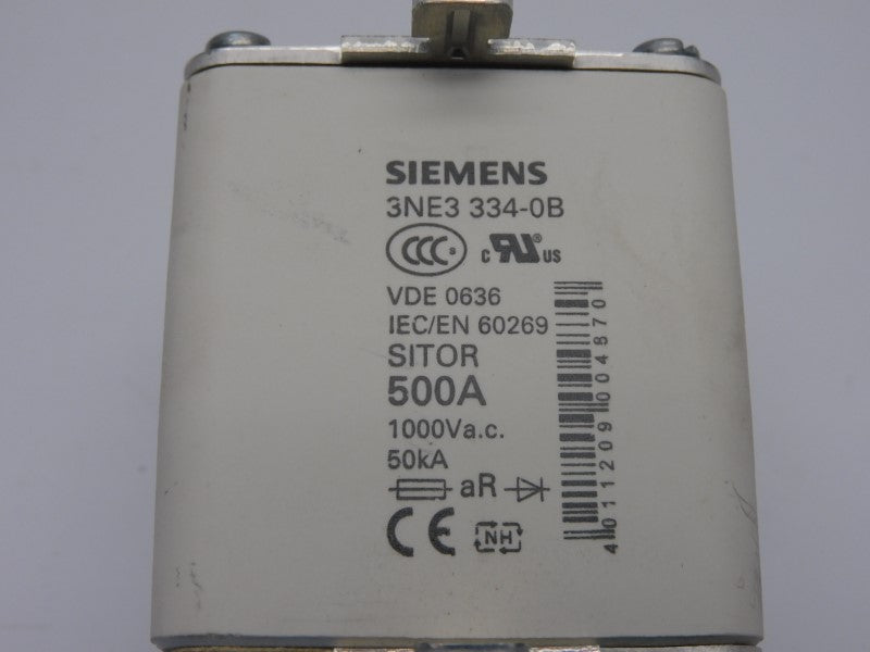 SIEMENS 3NE3334-0B 1000VAC 500A NSNP