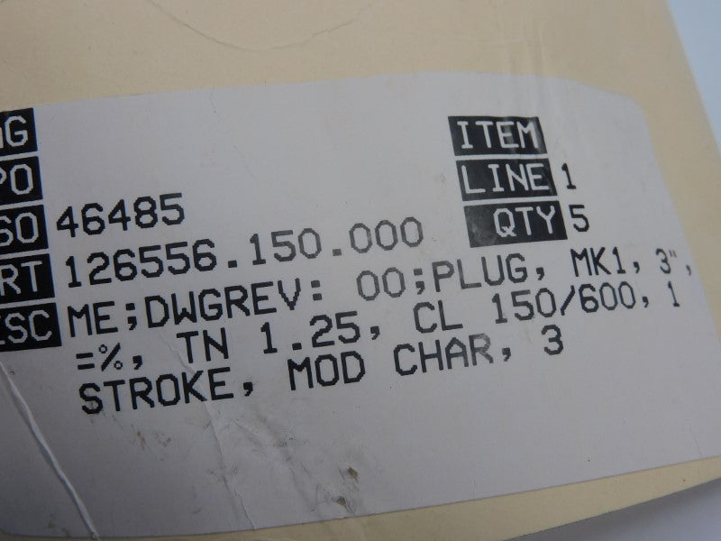 SPARE PART KIT 126556.150.000 NSNP