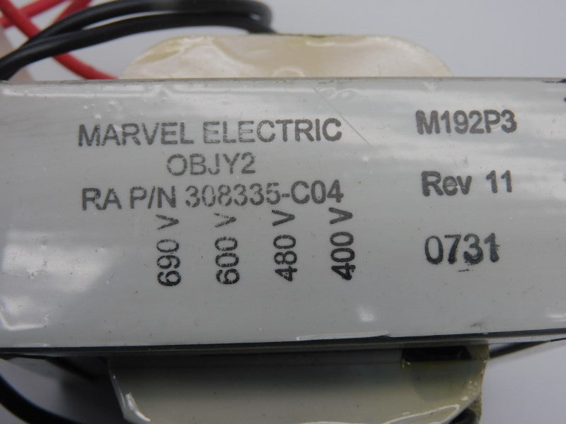 MARVEL ELECTRIC OBJY2 308335-C05 REV. 11  690V UNMP