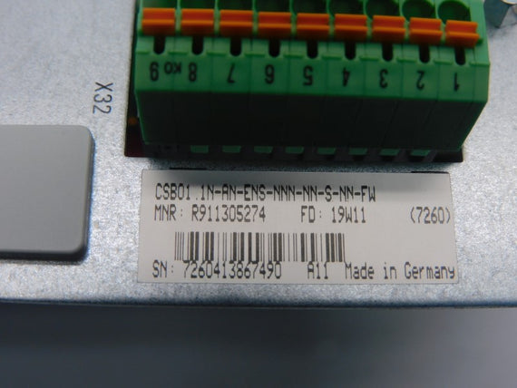 REXROTH CSB01.1N-AN-ENS-NNN-NN-S-NN-FW R911305274 NSMP