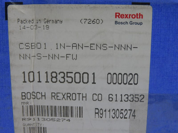 REXROTH CSB01.1N-AN-ENS-NNN-NN-S-NN-FW R911305274 NSMP