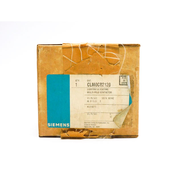 SIEMENS CLM0C02120 120V 30A NSFS