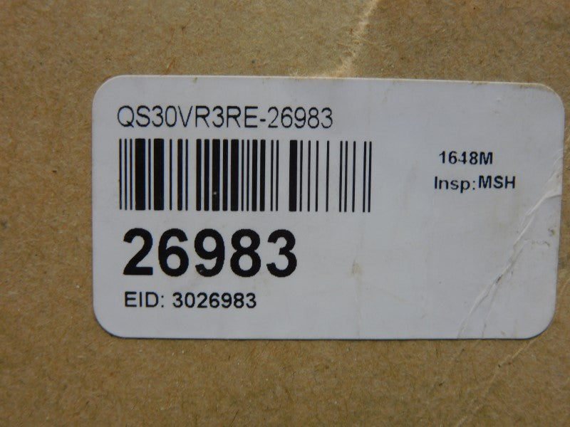 BANNER ENGINEERING QS30VR3RE 26983 12-250V NSMP