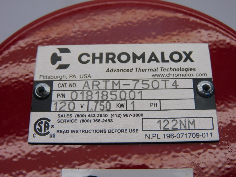 CHROMALOX ARTM-750T4 018185001 120V NSNP