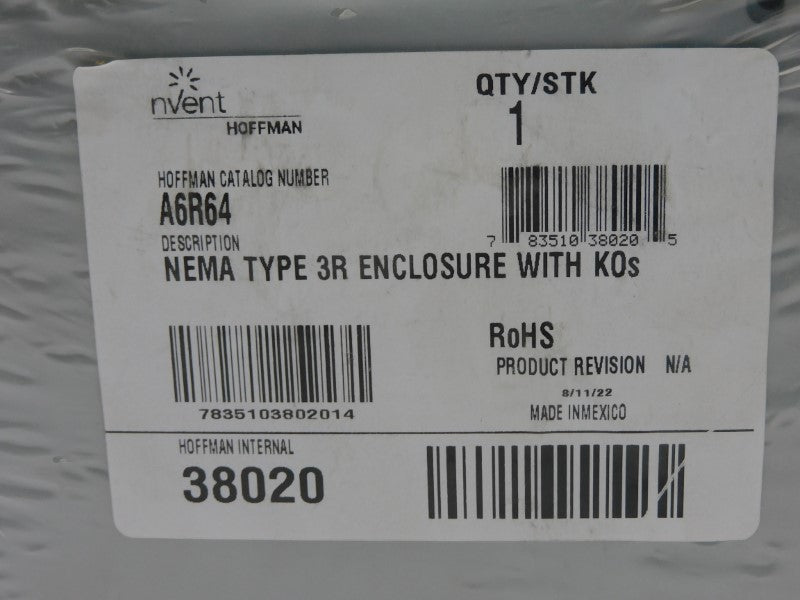 NVENT HOFFMAN A6R64 NSMP