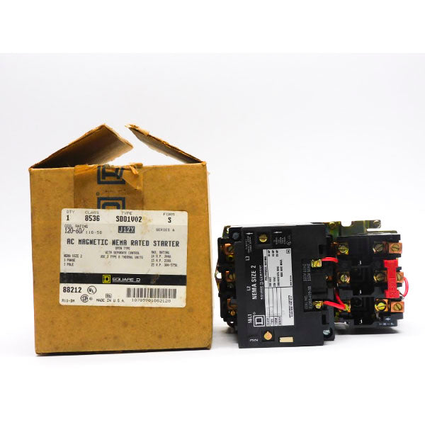 SQUARE D 8536SD01V02 SER. A 110/120V NSMP