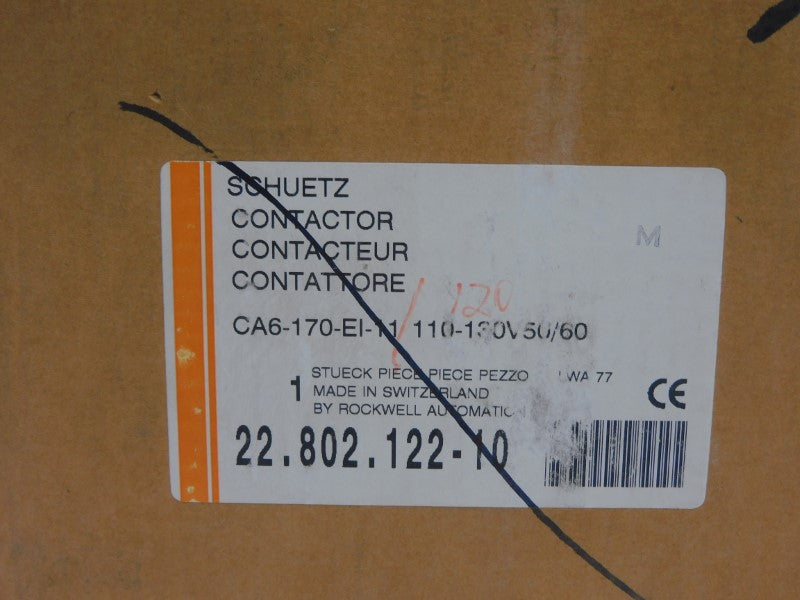 SPRECHER+SCHUH CA6-170-EI-11 110-130V 250A NSMP