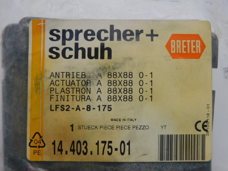SPRECHER+SCHUH LFS2-A-8-175 NSMP