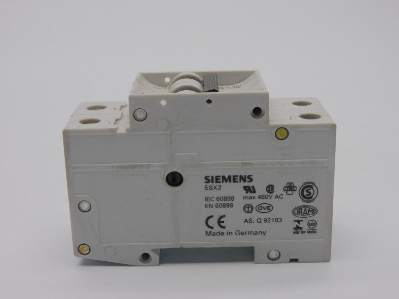 SIEMENS 5SX22-C2 400/440V 2A NSNP