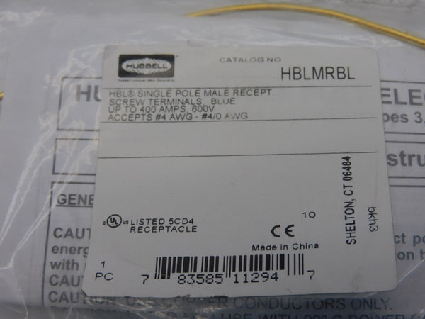 HUBBELL HBLMRBL 600V 400A NSMP
