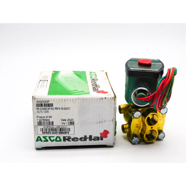 ASCO 8342G003P 120V 125PSI 3/8" NSMP