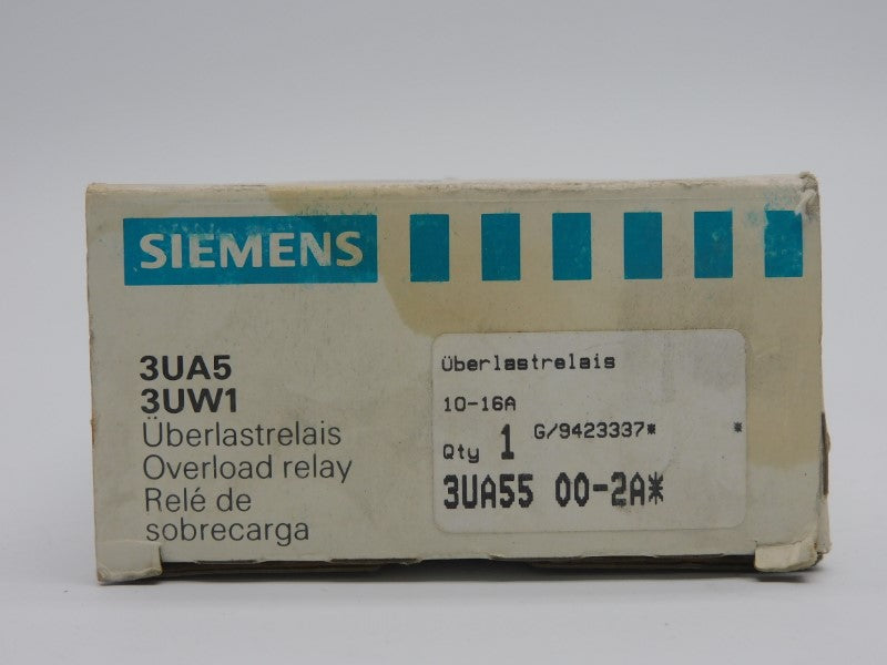 SIEMENS 3UA5500-2A* 690V 10-16A NSMP