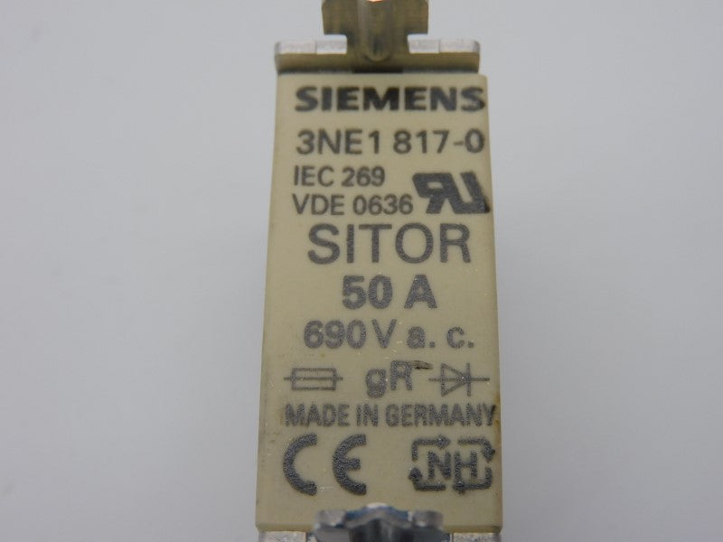 SIEMENS 3NE1817-0 690VAC 50A NSNP