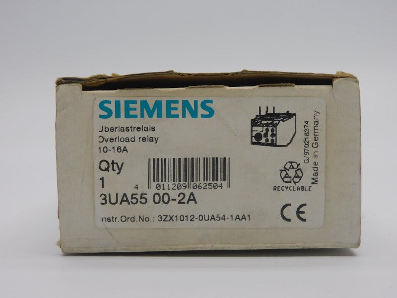 SIEMENS 3UA5500-2A 690V 10-16A (AS PICTURED) NSMP