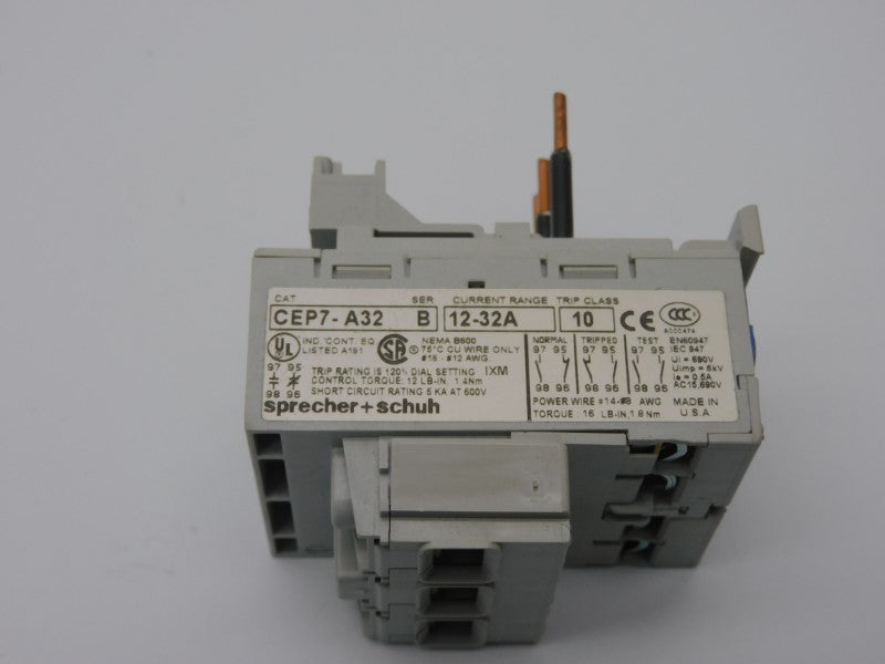 SPRECHER+SCHUH CEP7-A32-32-10 SER. B 690V 12-32A NSMP