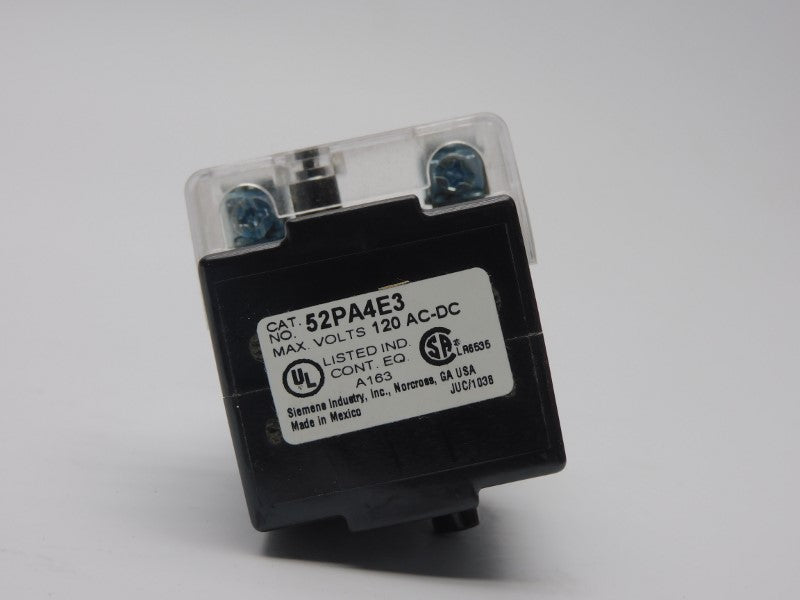 SIEMENS 52PA4E3 120VAC/DC NSMP