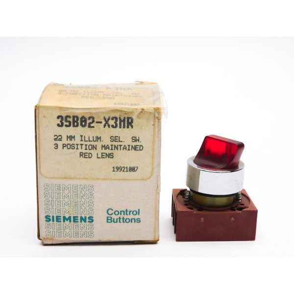 SIEMENS 3SB02-X3MR NSMP