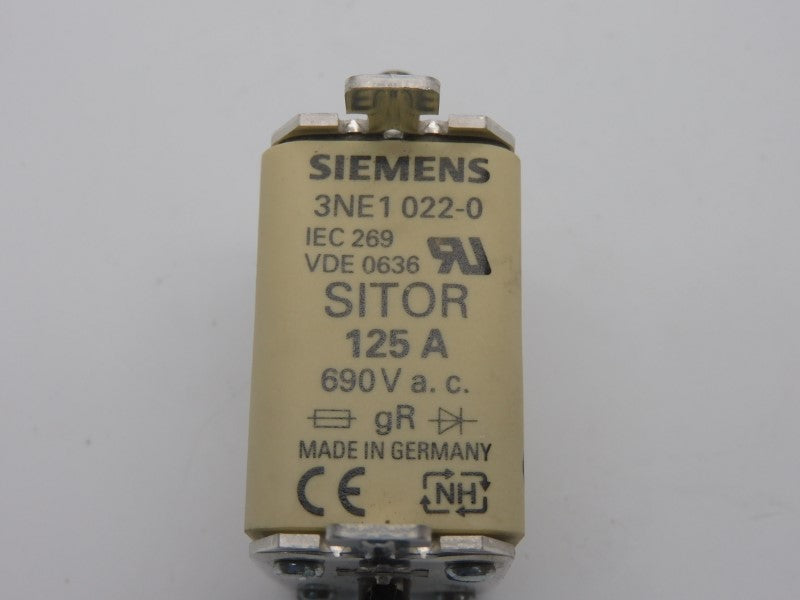 SIEMENS 3NE1022-0 690VAC 125A NSNP