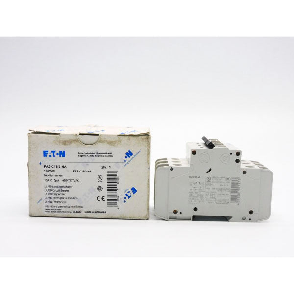 EATON FAZ-C15/3-NA 102249 277VAC 15A NSMP