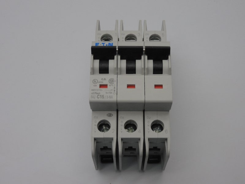 EATON FAZ-C15/3-NA 102249 277VAC 15A NSMP