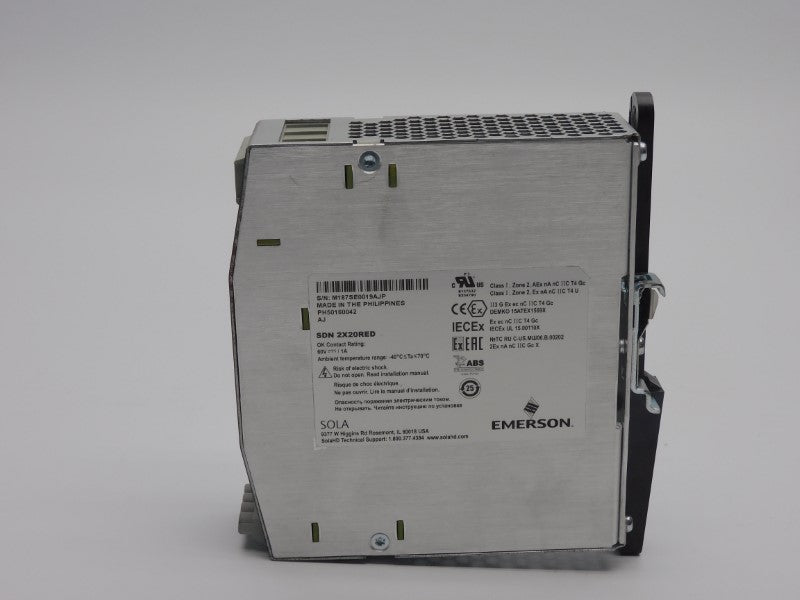 EMERSON SDN2X20RED 12-28VDC 40A NSNP