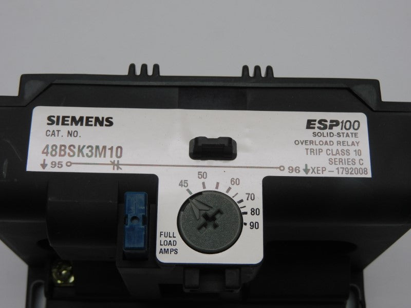 SIEMENS 48BSK3M10 SER. C 45-90A UNMP