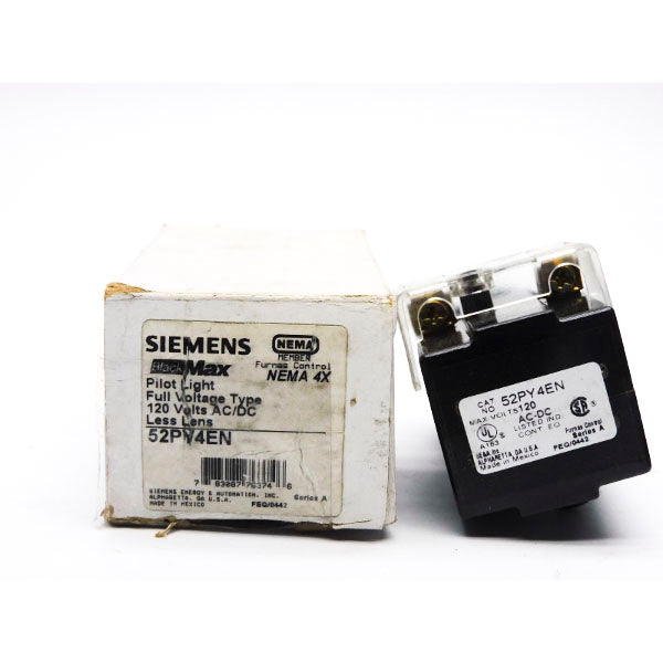 SIEMENS 52PY4EN SER. A 120VAC/DC NSMP