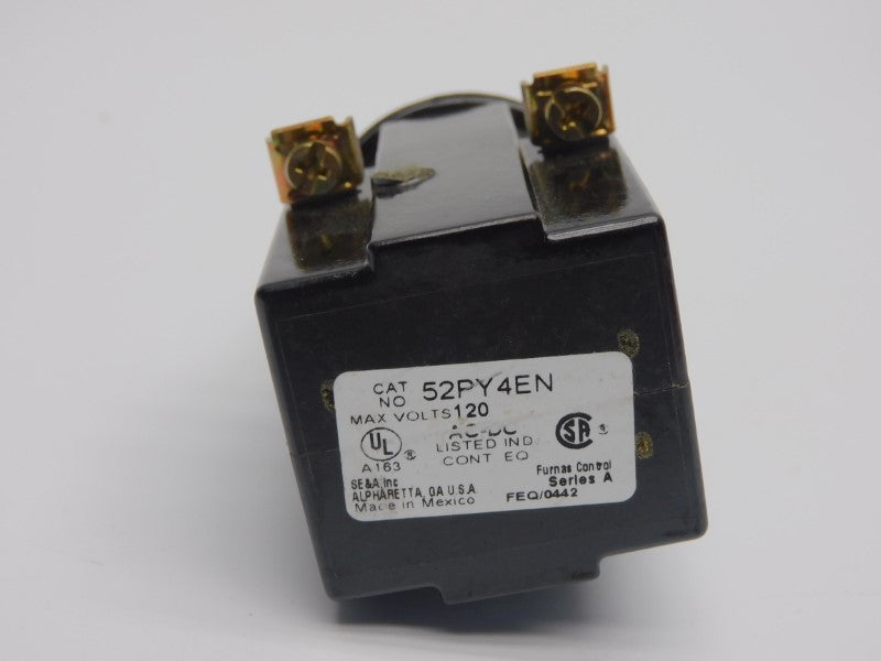 FURNAS 52PY4EN SER. A 120VAC/DC (NO BULB) (AS PICTURED) NSNP
