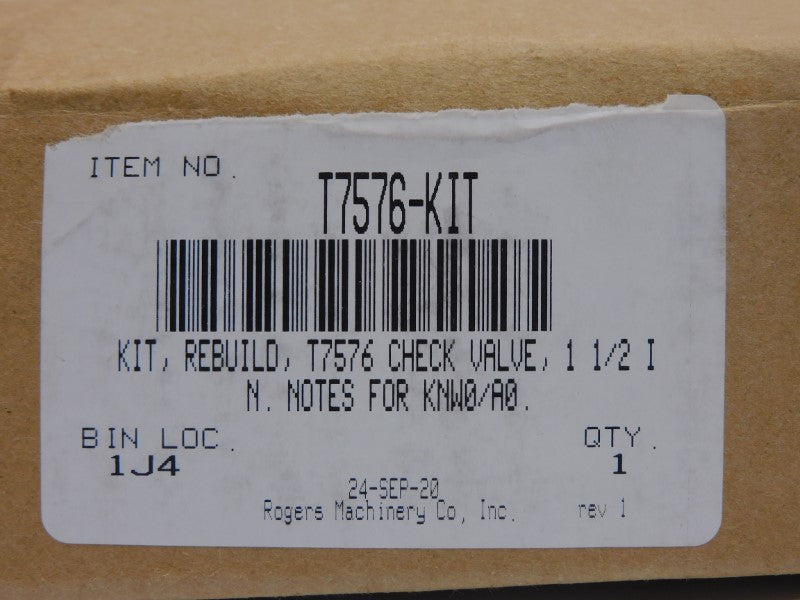 ROGERS MACHINERY T7576-KIT NSMP