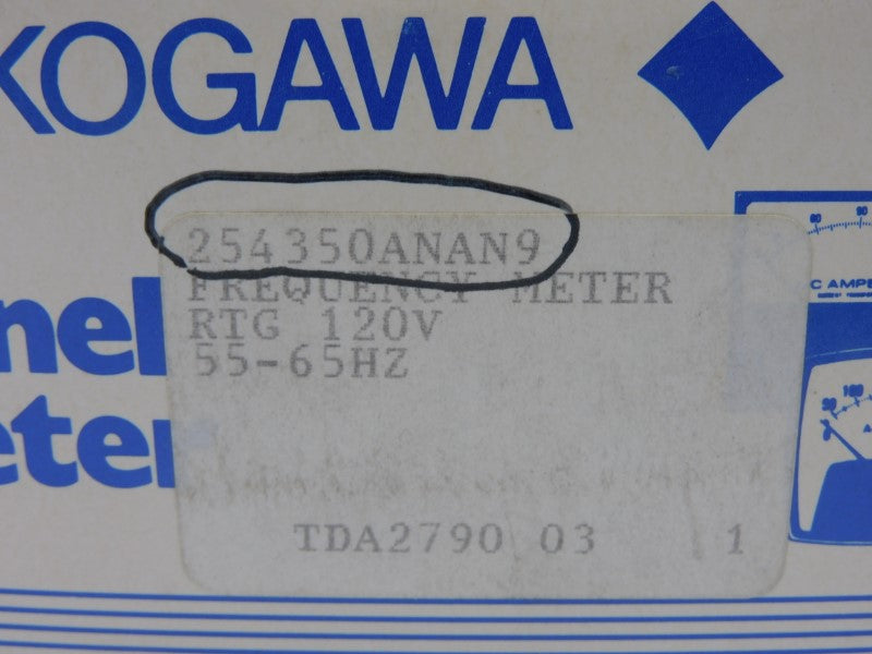 YOKOGAWA 254350ANAN9 120V NSMP