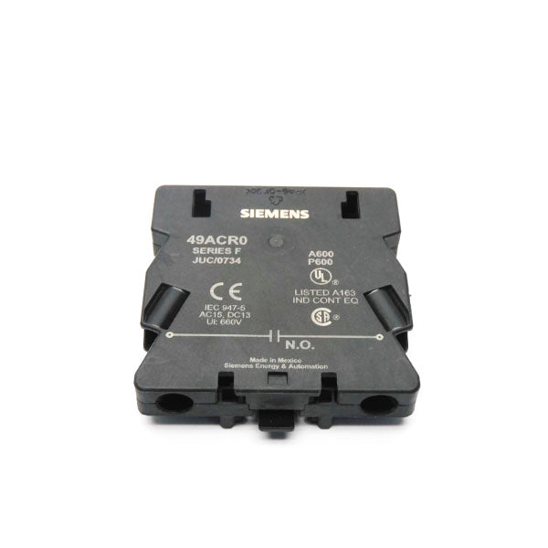 SIEMENS 49ACR0 SER. F 660V UNMP