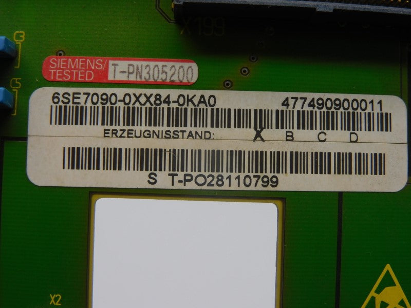 SIEMENS 6SE7090-0XX84-0KA0 UNMP