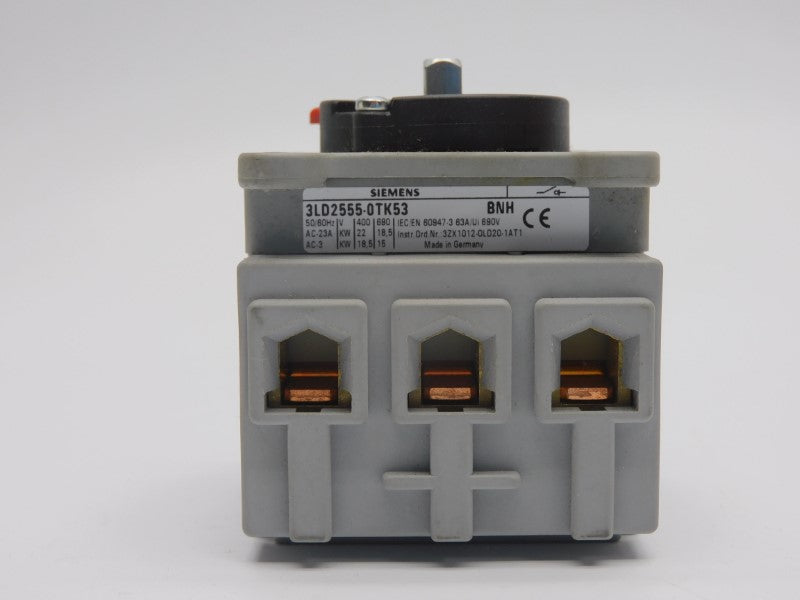 SIEMENS 3LD2555-0TK53 690V 63A NSMP