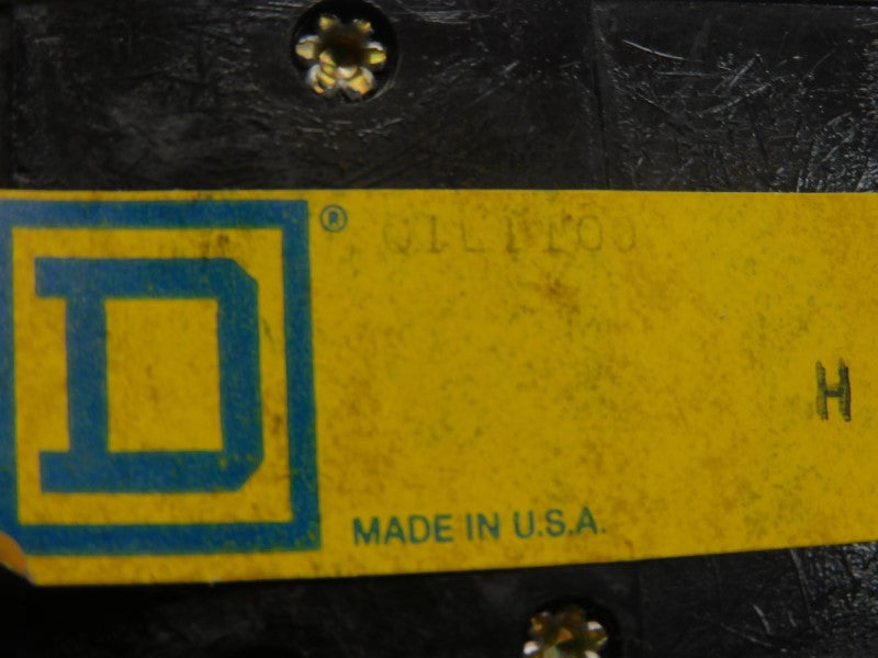 SQUARE D Q1L1100 240VAC 100A UNMP