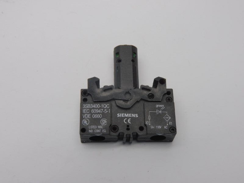SIEMENS 3SB3400-1QC 110VAC NSNP