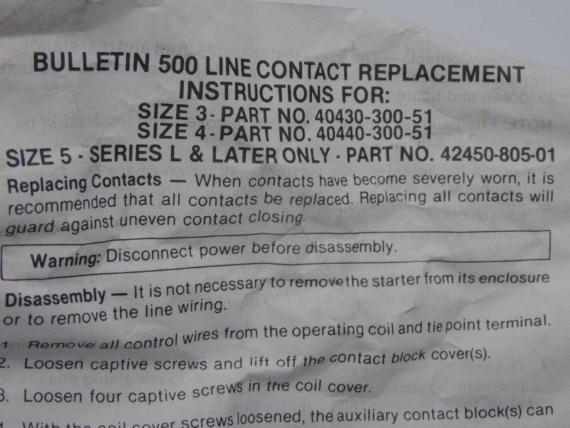 ALLEN BRADLEY 42450-805-01 NSNP