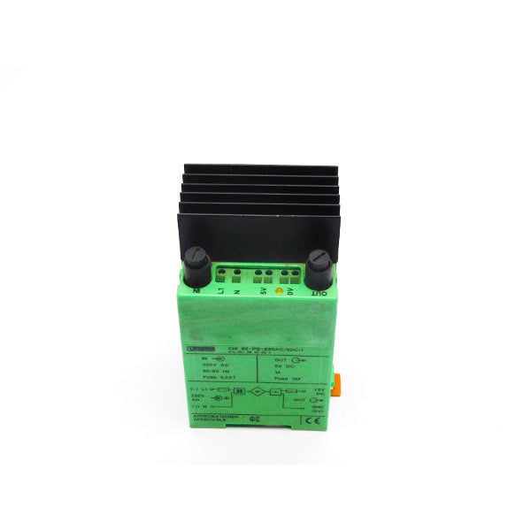 PHOENIX CONTACT CM62-PS-230AC/5DC/1 2943657 230VAC 1A UNMP