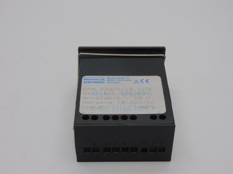 SCHWILLE ELEKTRONIK DPM530/0-10V/DC 530-008 8-24V/DC NSNP