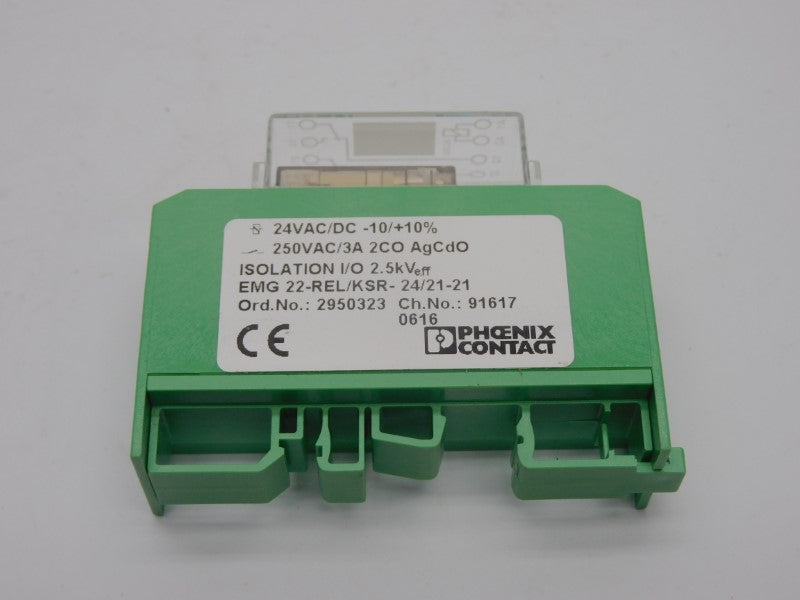PHOENIX CONTACT EMG22-REL/KSR-24/21-21 250VAC 3A NSNP