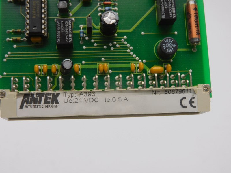 ANTEK A393 60679611 24VDC 0.5A NSNP